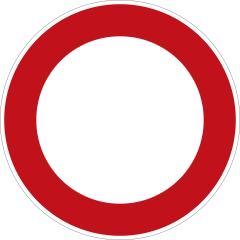 Verkehrszeichen 250